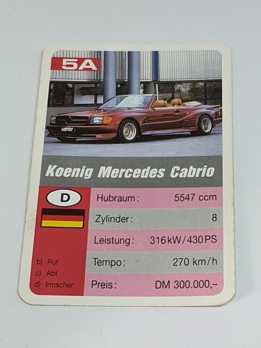 Mercedes benz koenig cabrio - benz,