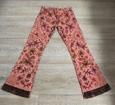 TOP!  OR2K Nepal Damen Goa Hippie Patchwork bestickte Hose WIE NEU Gr.M