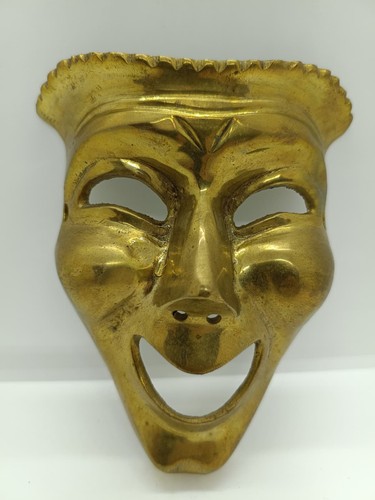 Venzianische maske messing - venzianische,