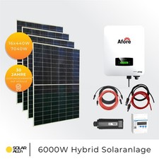 7200Wp/6kW Hybrid PV-Anlage