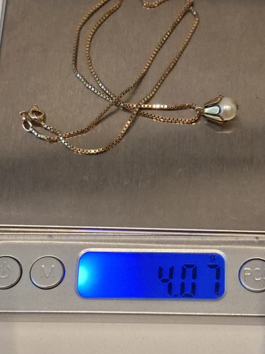 Goldkette 585 echte perle - 585,