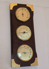 Vintage Wetterstation aus Holz