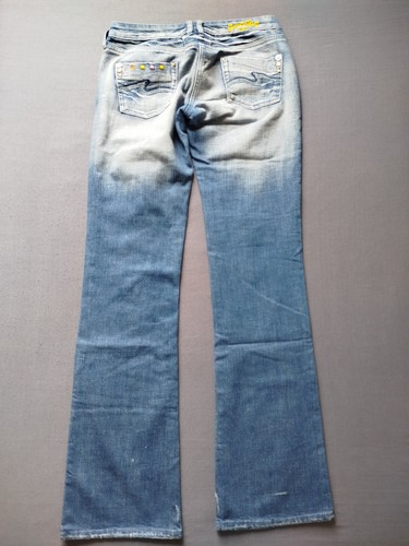 Guess damen bootcut jeans blau - bootcut,