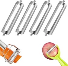 4 Stück Sparschäler Ersatzklinge Turbo Schäler Ersatzklingen Für Sparschä Tupper