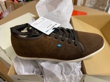 Neu Boxfresh SPARKO Leather AM Neu E-15503 Gr:39 US6,5 Sneaker Bitter Choc Leder