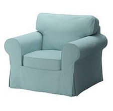 Nagelneuer Ikea Ektorp Bezug für Sessel, Isefall helltürkis, 802.316.81