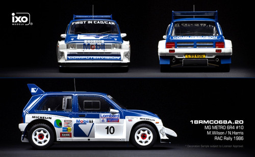 Mini metro 6r4 rallye - mg, gr.b