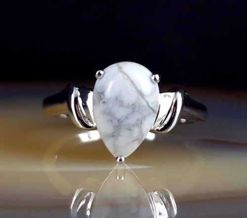 Ring silber 925 - juwelo, howlith