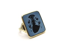 Vintage siegelring gold 585 - gold,