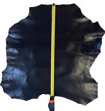 Lederhaut Schwarz Echtleder  Lammleder Echt Leder 51x47 Cm