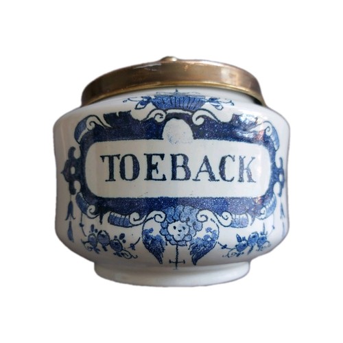 Tabaktopf toeback - tabaktopf, „toeback“