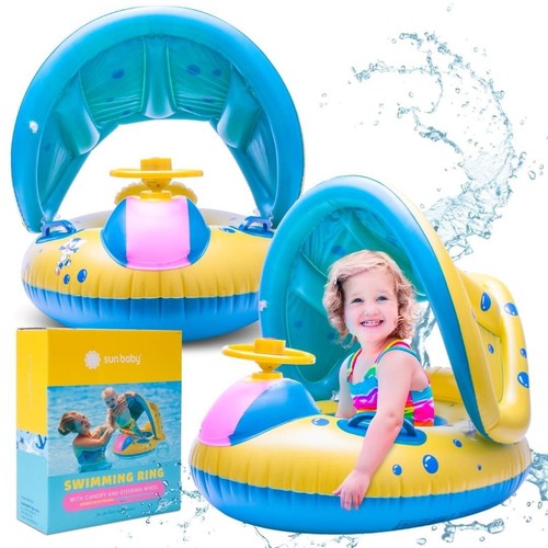 Baby schwimmboot mit dach - schwimmboot,