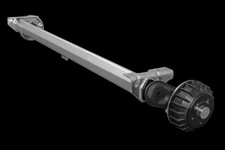 Gebremste AL-KO COMPACT Achse für schwere Anhänger und Autotransporter 