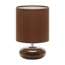 Tischleuchte Keramik Stoff E14