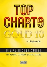 Top Charts Gold 10 + 2 CDs + Midifiles im GM/XG/XF-Format (USB-Stick)