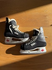 Bauer Eishockey Formula 20  Schlittschuhe – Vintage Canada 9