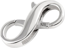 1Pcs Kettenverschluss Silber