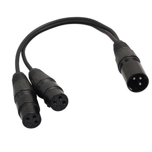 Xlr mic audio splitter - mic,