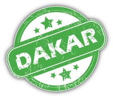 Autoaufkleber Dakar Reise K4670 Sticker-12cm