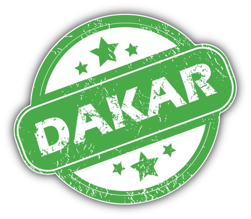Autoaufkleber dakar reise - autoaufkleber,