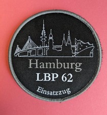 LBP 62 Polizei Hamburg Patch -
