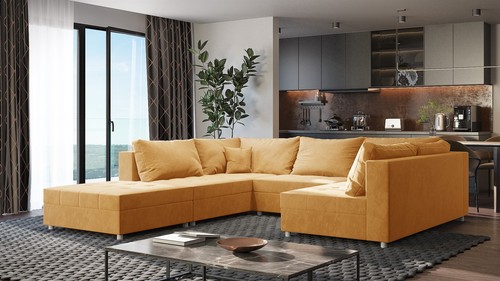 Wohnlandschaft sofa andro - wohnlandschaft,