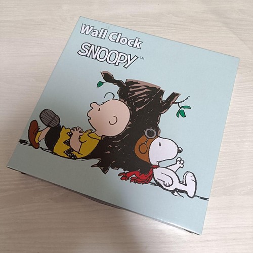 Snoopy wanduhr blau - snoopy,