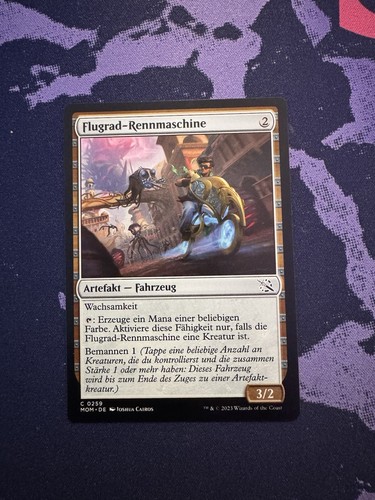 Mtg flugrad rennmaschine - mtg,