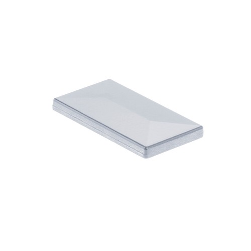 Aluminium pfostenkappe - aluminium,