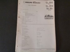 Original Service Manual Schaltplan Philips EL 3552 EL 3572 N4 304