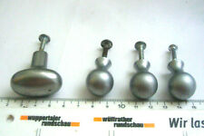 4St.Metall Möbelknopf Möbelgriffe Schubladenknopf Kommodenknopf Farbe- silber 