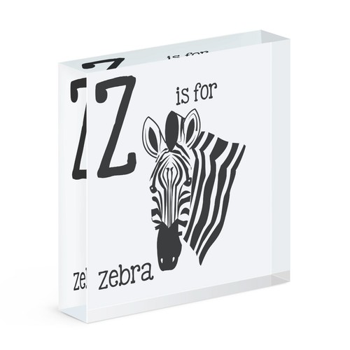 Buchstabe ist für zebra - buchstabe,
