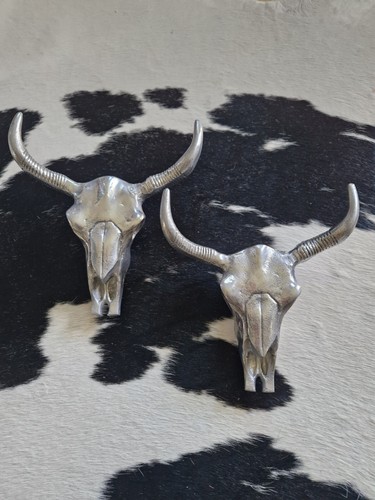 Dekoschädel alu stier - 2,