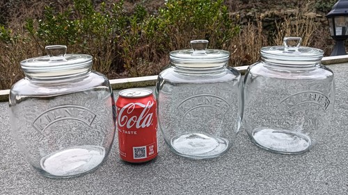 Kilner große glas - 3x,