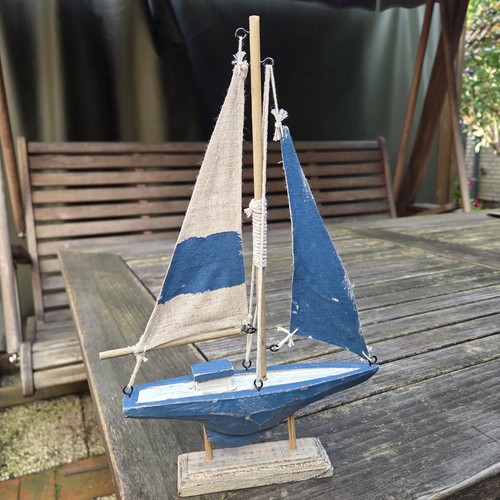 Maritime dekoration segelboot - dekoration,