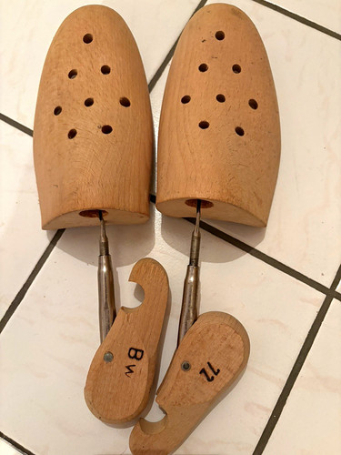 Holz schuhspanner paar - 2x, holz-schuhspanner
