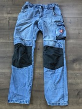 Engelbert Strauss e.s. Motion Jeans Bundhose Arbeitshose Gr. 102 hellblau used