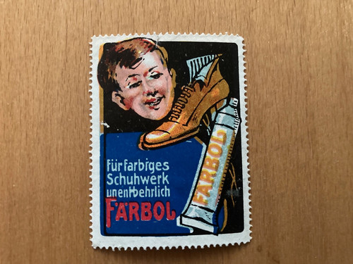 Reklamemarke farbol für - reklamemarke, farbol,
