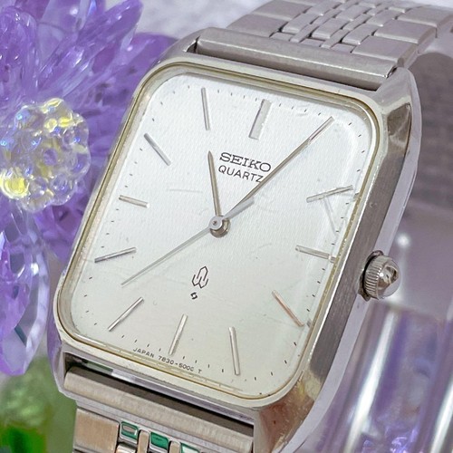 Seiko square quartz uhr 734 - seiko,