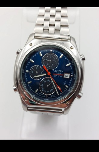 Citizen alarm chronograph - alarm, wr