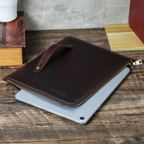 Echt leder hülle case etui - echt,