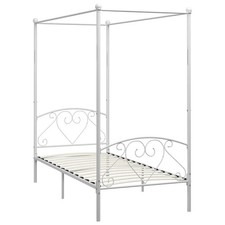 Himmelbett gestell weiß - himmelbett-gestell,