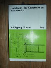 Handbuch der Konstruktion: Innenausbau
