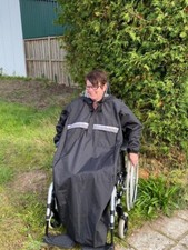 Regencape mit Arm für