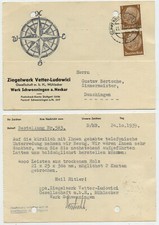 50349 - Ziegelwerk Vetter-Ludowici - Schwenningen 25.10.1939 nach Dauchingen
