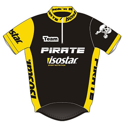 Pirate trikot kurzarm isostar - pirate,