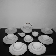 Teeservice von Arzberg Tunis Design Porzellan Service 6 Pers. 24 Teile Modern