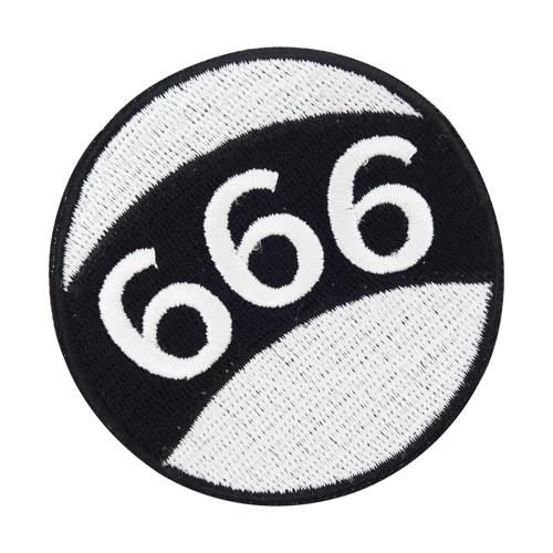 Patch zum aufbügeln 666 - -,