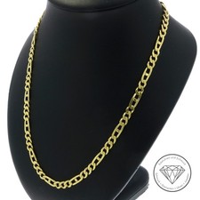 SONDERAKTION WERT 2.530,- Figaro Flachpanzer Kette 333 Gold 8k 8 KT 49cm XXYY