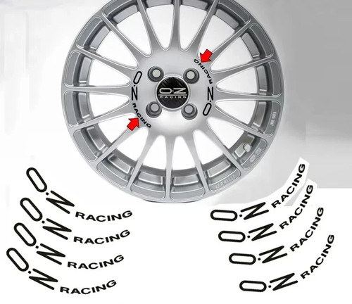 Racing aufkleber - oz,